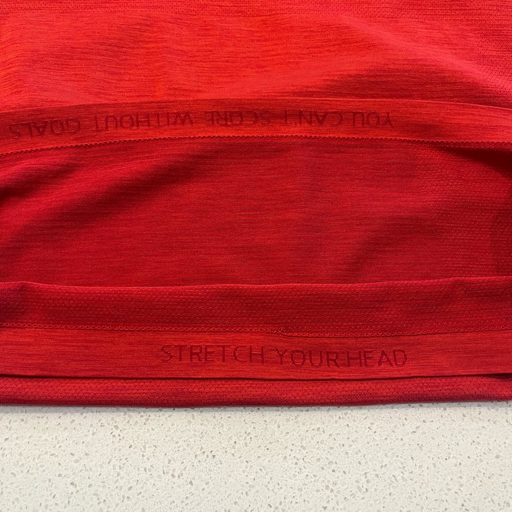 lululemon athletica Vibrant Red Short Sleeve Tee - Picture 4 of 5